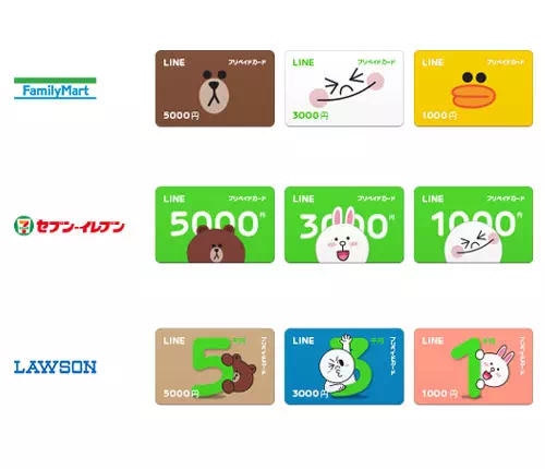 コンビニでカードを購入|LINEプリペイドカードの使い方(購入・チャージ)と注意点